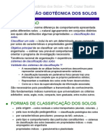 06- CLASSIFICACAO GEOTÉCNICA DOS SOLOS