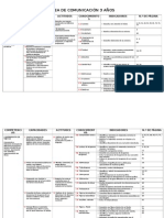 Área de Comunicación 3 Años (2013)