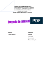 Proyecto de Mantenimiento