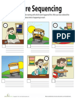 Picture Sequencing Worksheet