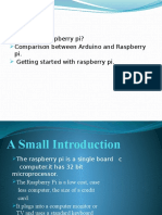 What Is A Raspberry Pi? Comparison Between Arduino and Raspberry Pi. Getting Started With Raspberry Pi