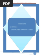Trabajo de Sobre La Demanda y Sus Partes