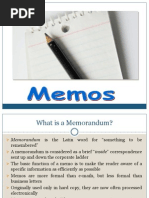 Memos