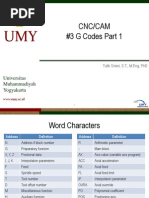 3 G Codes Part 1 CNC