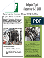 Dec 1-7 Beaumont Refinery CHD#2 Flash Fire