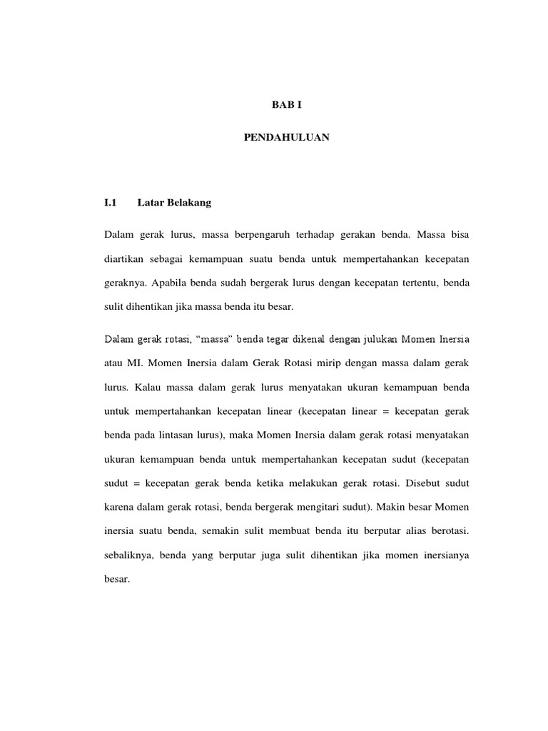 Momen Inersia