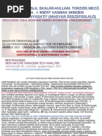 Download Hidegfzi Tesla Skalr-Hullm Torzis Mez Ingyen Energia  Mirt Vannak Minden ltudomny Nyugati magyar sszefoglal Cold fusion Tesla Free Energy  Pseudo Science by Ben Rusuisiak SN248815514 doc pdf