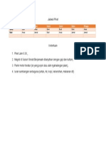 Jadwal Piket