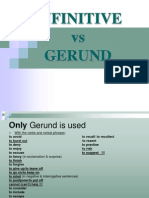 Infinitive Vs Gerund