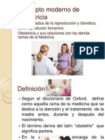 Concepto Moderno de Obstetricia