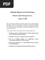 Download Clean Energy Capital - Ethanol - Report on Current Issues - Aug 27 2008 by Clean Energy Capital LLC SN24882545 doc pdf