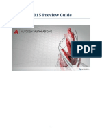 AutoCAD 2015 Preview Guide