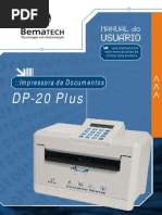 Manual Impressora Bematech Dp20