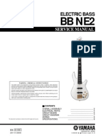 Manual Baixo Yamaha BB-NE2 Bass