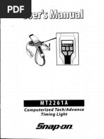 Download Snap-On MT2261A User Manual by Andrew Dickens SN248836815 doc pdf