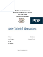 Arte Colonial Venezolano Cristo de Jose