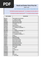 Dealer Pricing