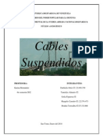 Cables Suspendidos