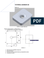 Tutorial Gambar 3D