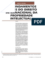 Os Fundamentos Atuais Da Propriedade Intelectual