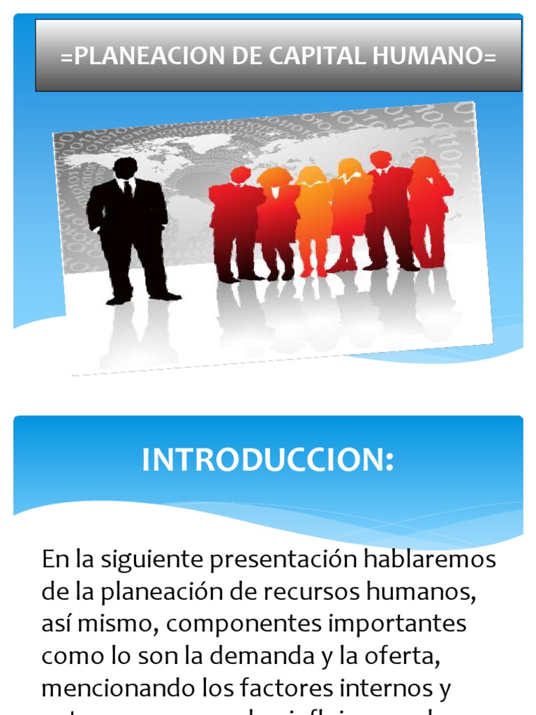 Planeacion de Capital Humano, Oferta y Demanda Equipo#2 | PDF