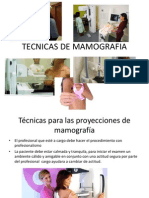 Tecnicas de Mamografia