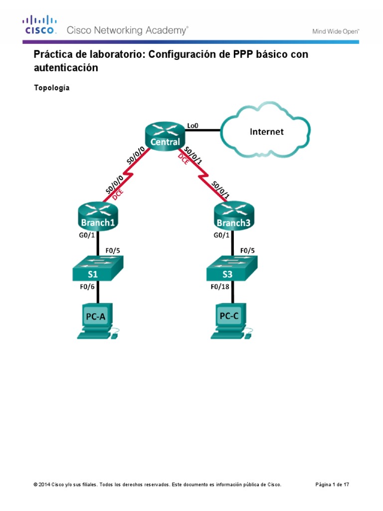 3.3.2.8 Lab - Configuring Basic PPP With Authentication | PDF ...