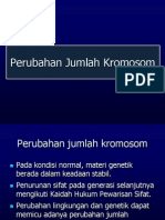 GT 11. Perubahan Jumlah Kromosom