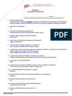 Examen # 7 Salchichas y Embutidos