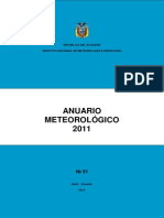 Anuario Meteorológico Ecuador 2011 INAMHI