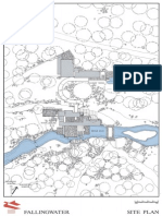 Site Plan Fallingwater House