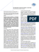 Multiple Attenuation Through Independent Component Analysis A Case Study