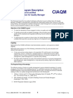 Ciaqmdescription - Requirement