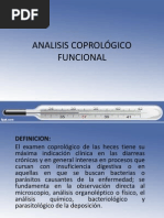 Analisis Coprológico Funcional