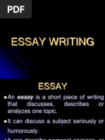 Essay Writing