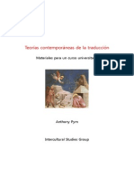 Teorías contemporáneas de la traducción.  Anthony Pym - INternational Studies Group