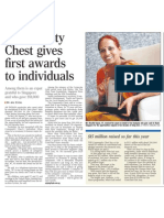 Community Chest Gives First Awards To Individuals, 10 Sep 2009, Straits Times