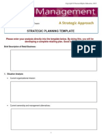 Strategic Planning Template