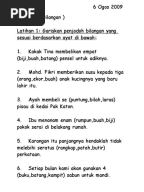 A Isi Tempat Kosong Dalam Karangan Di Bawah Dengan 