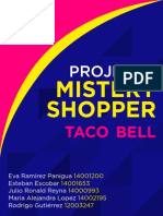 Análisis Taco Bell Mystery Shopper