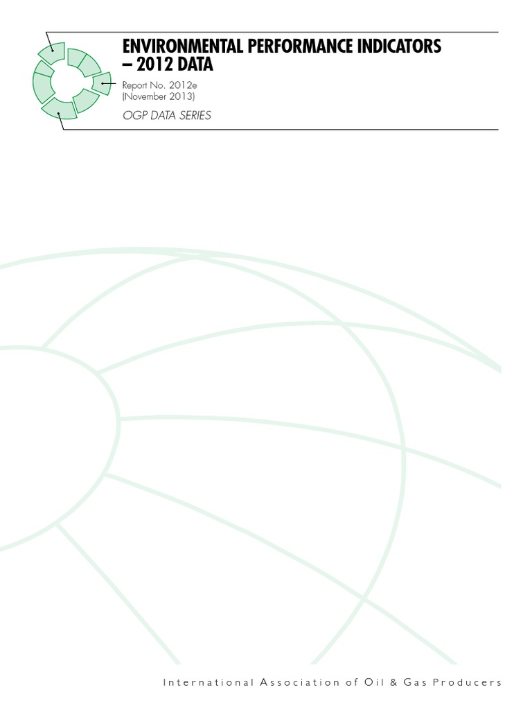 Environmental Performance Indicators - 2012 | PDF