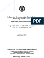 Bebas Dari Kekerasan Dan Peningkatan Pembangunan Manusia