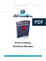 Profit Crushing Wordpress Mistakes: Imt 4 7 P C W P M