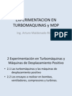 2 Clase Exprimentacion en Turbomaquinas y MDP