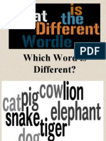 What the Wordle Different