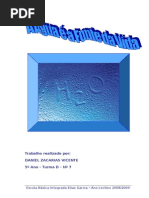 A Água é a Fonte da Vida