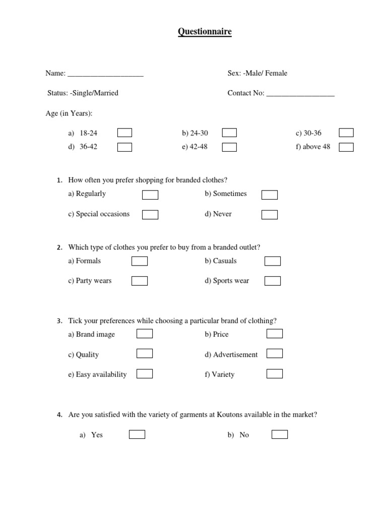 Koutons Advertising Effectiveness Survey | PDF