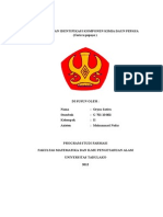 Ekstraksi Dan Identifikasi Komponen Kimia Daun Pepaya