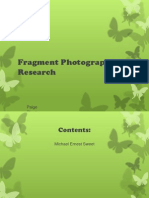 Fragment Photographer Research