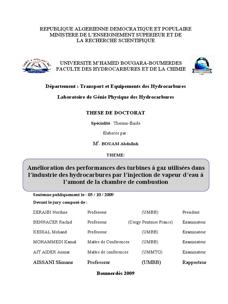 Exemple de CV ingenieur combustion et bruleurs